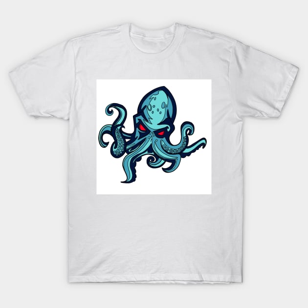 Kraken T-Shirt by jardakelley